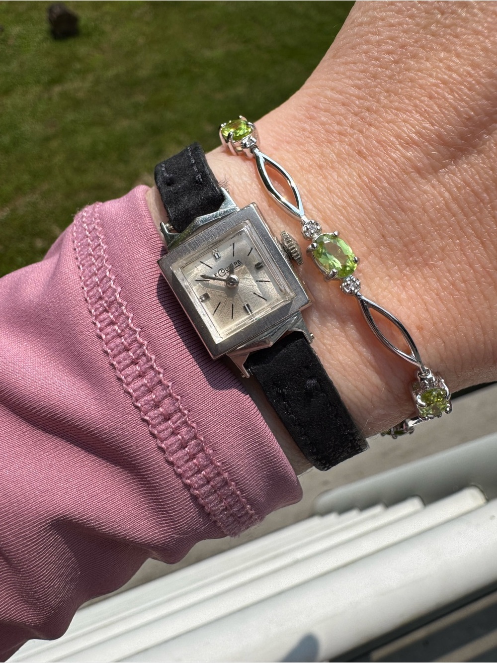 Vintage White Gold Jaeger-LeCoultre (JLC)  ladies watch